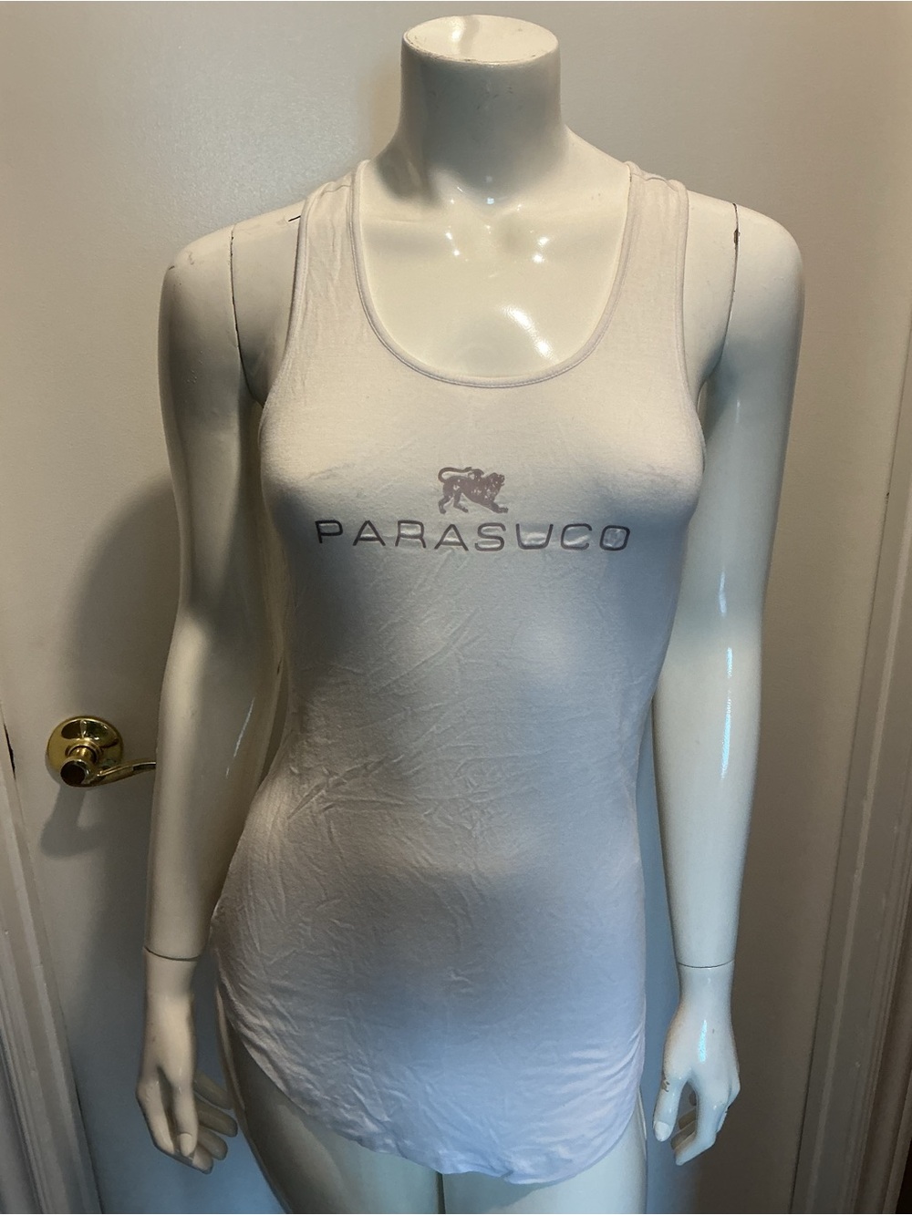Parasuco Men's Light Gray Crewneck Sweater